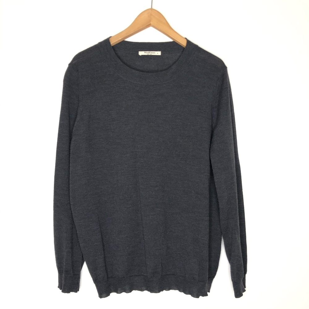 Woolovers Gray Wool Sweater Women’s XL